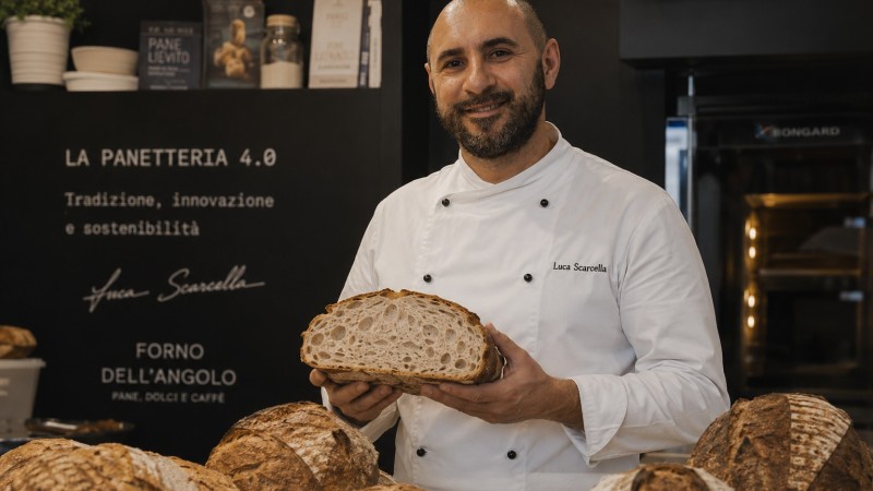 The bread of the future is born from tradition: Luca Scarcella's artisanal revolution in Piedmont.