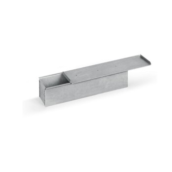 Bacinelle per pancarrè in lamiera alluminata