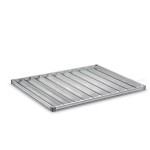 Teglie con telaio in alluminio forato piane ed ondulate