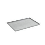 Teglie in lamiera alluminata bordo di piega