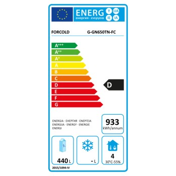 ARMADIO REFRIGERATO GN2/1 VENTILATO – G-GN650TN-FC
