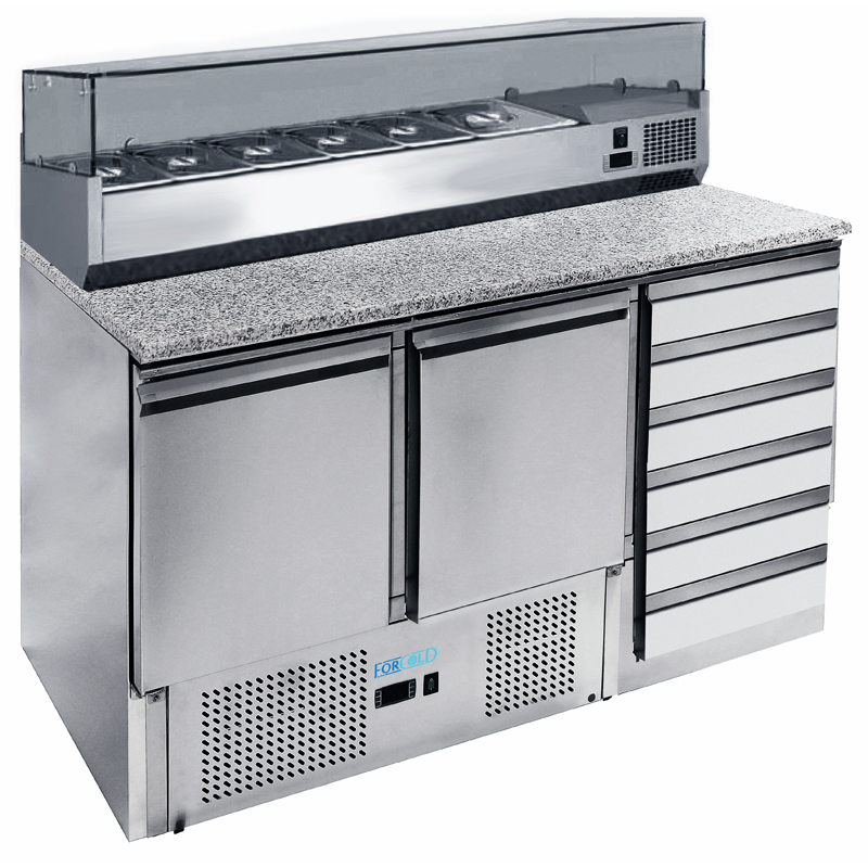 BANCHI PIZZA REFRIGERATI STATICI – G-S903PZCAS-FC BANCHI PIZZA REFRIGERATI STATICI – G-S903PZCAS-FC